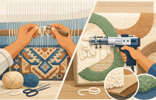Hand Knotted Rugs vs Tufted: What to Buy