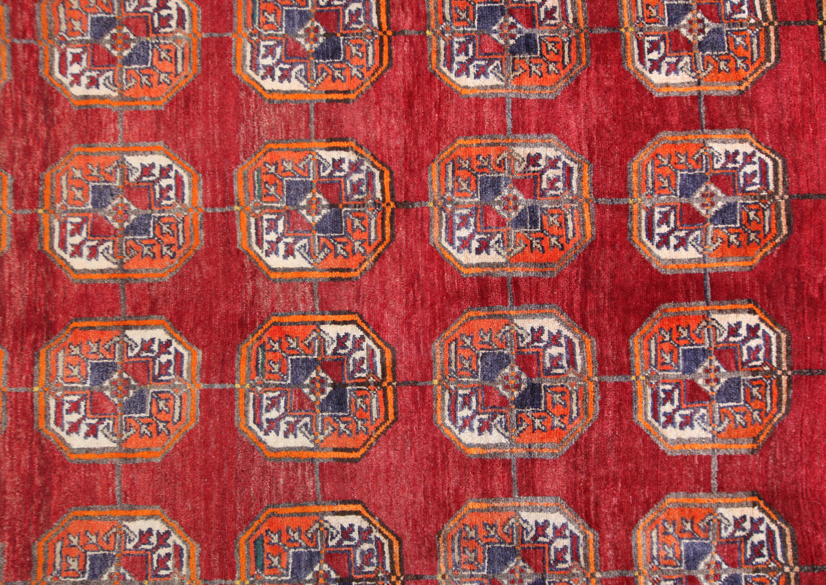 Hand Knotted Tribal Khorasan balouchi Wool rug. 273x200 cm