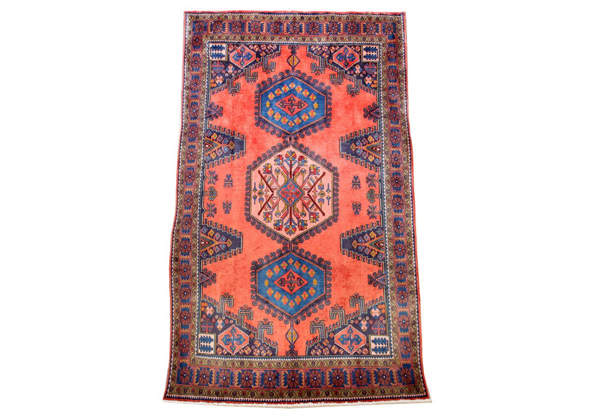 Persian Viss Hand-Knotted Rug 317 × 207 cm | Traditional Wool Rug