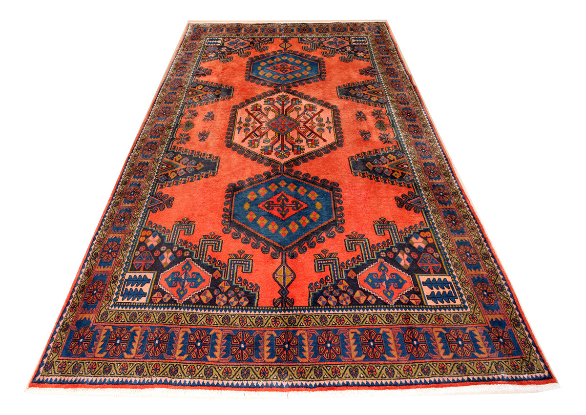 Persian Viss Hand-Knotted Rug 317 × 207 cm | Traditional Wool Rug
