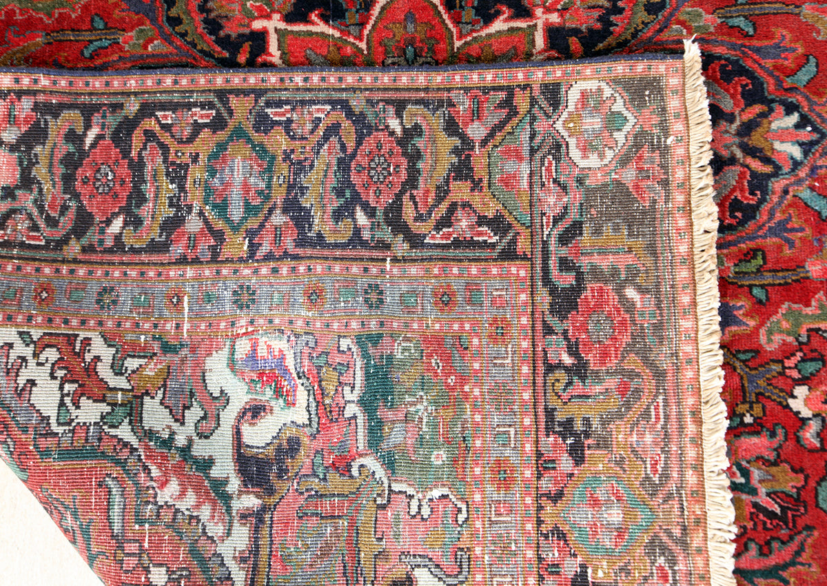 Hand_Knotted Azarbayjan Sharabiyan (Heriz) Wool Rug. 200X250cm