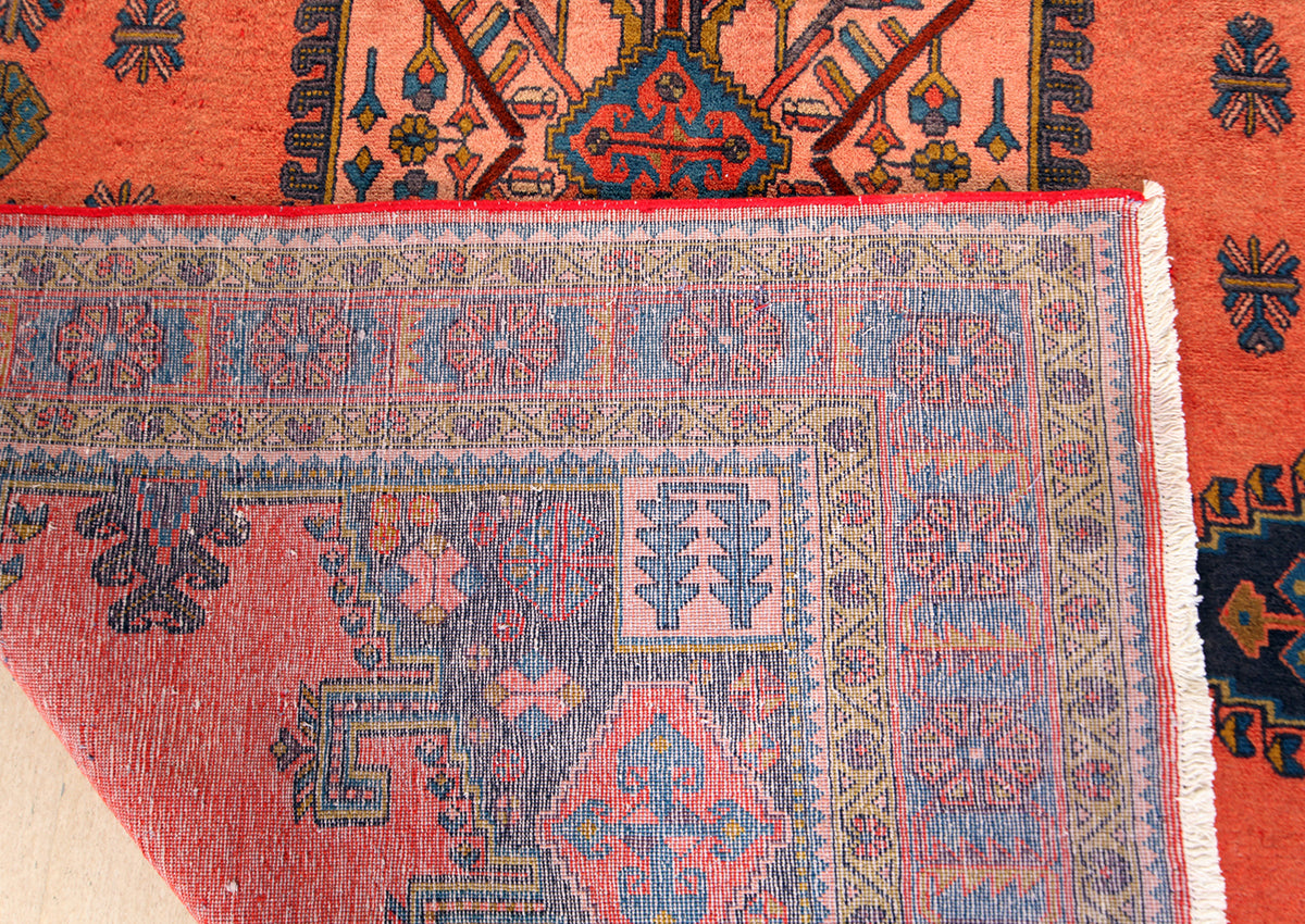 Persian Viss Hand-Knotted Rug 317 × 207 cm | Traditional Wool Rug