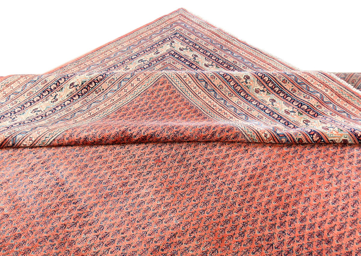 Mirbote Hand-Knotted Rug 492 × 353 cm | Vintage Tribal Wool Rug